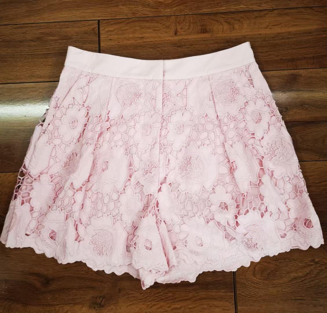 SP 3D Lace Cotton Shorts