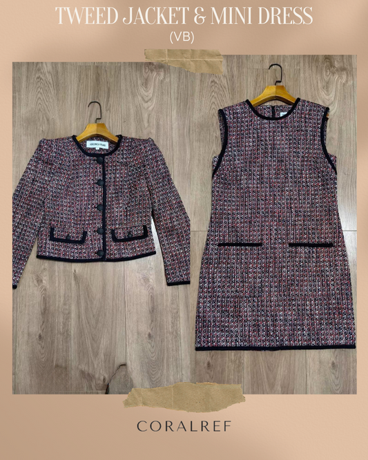 VB Tweed Jacket & Mini Dress