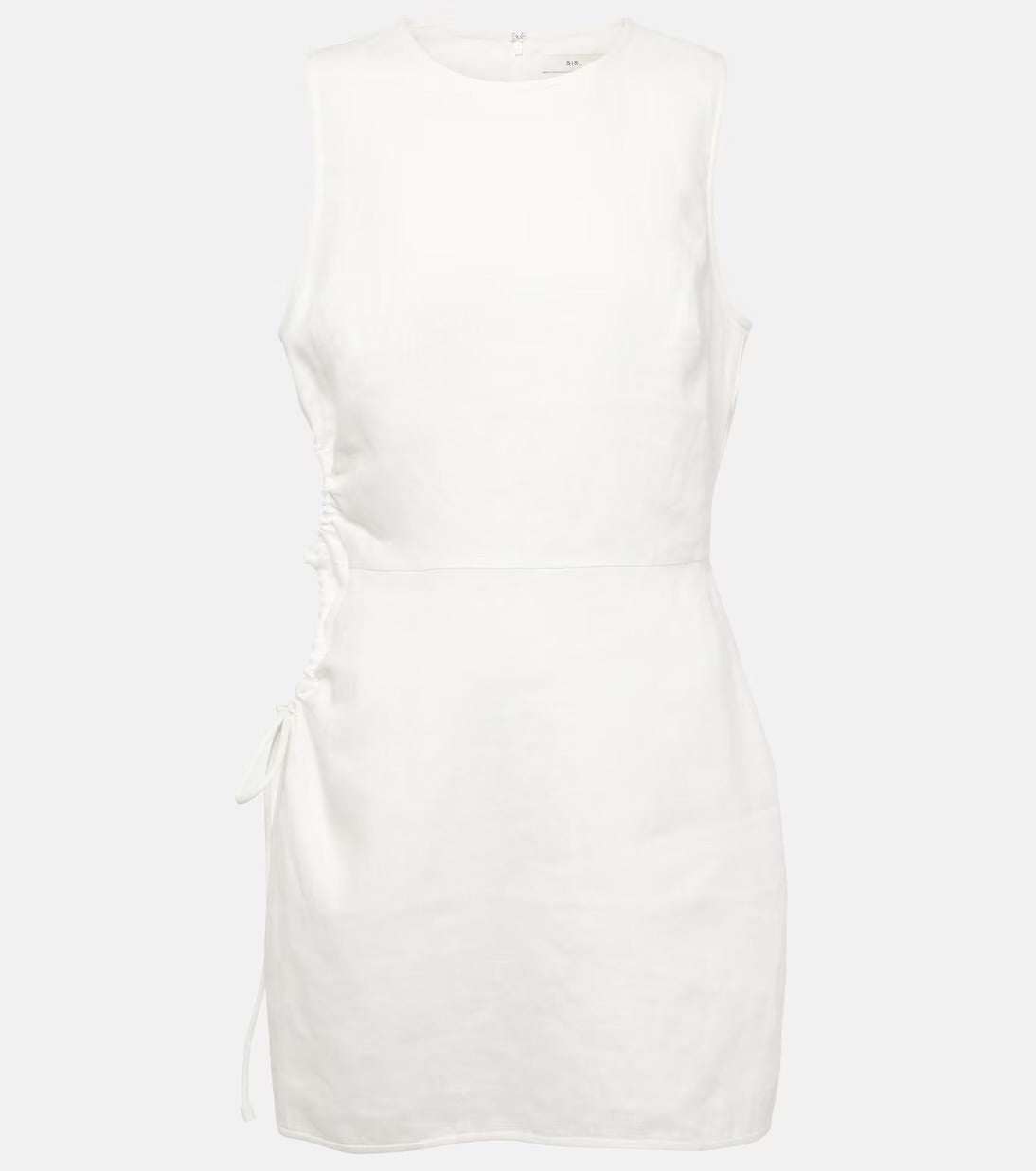 STL D’orsay Cutout Linen Mini Dress