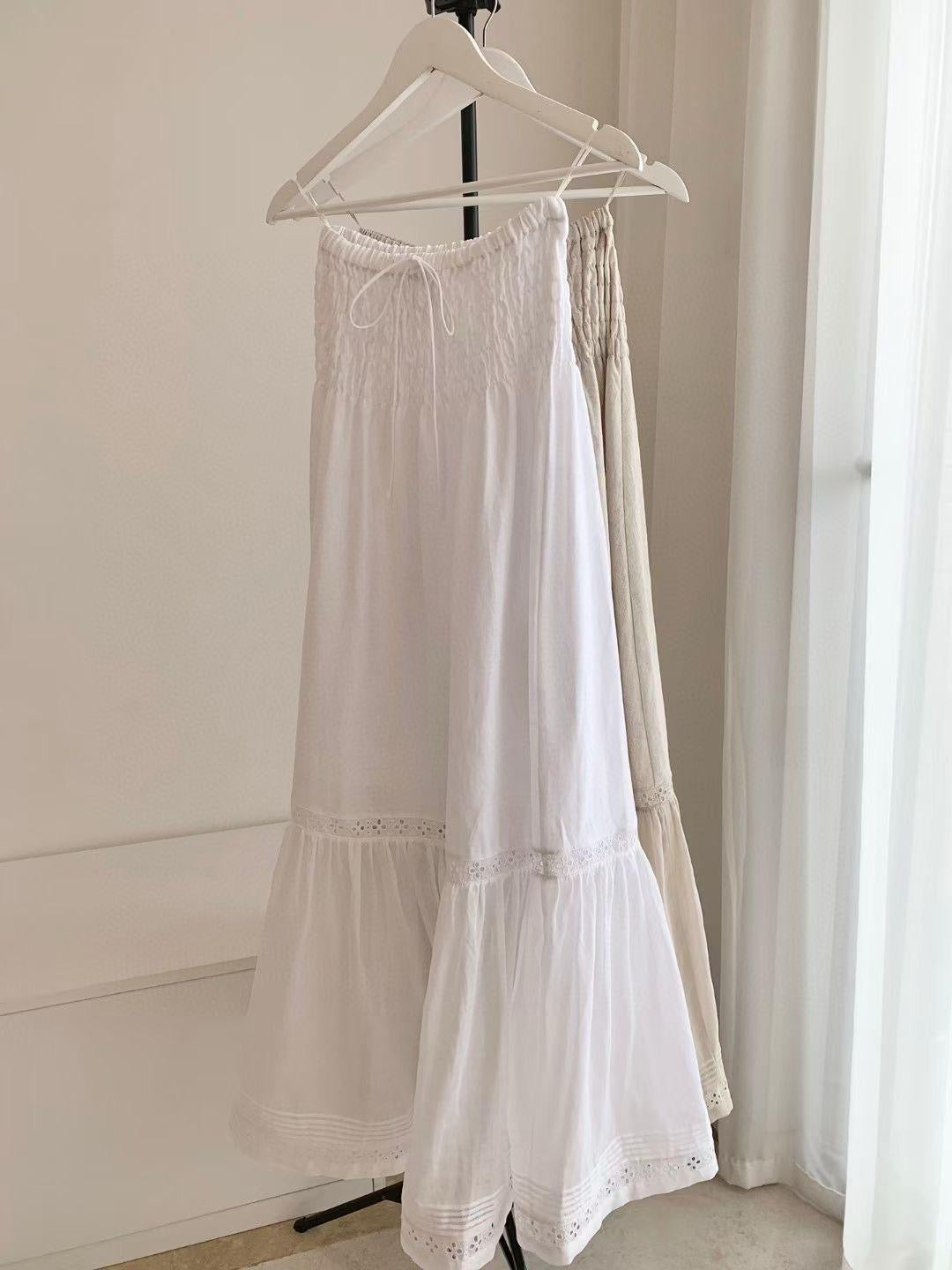 Jsln Kim Tiered Linen Maxi Dress & Skirt