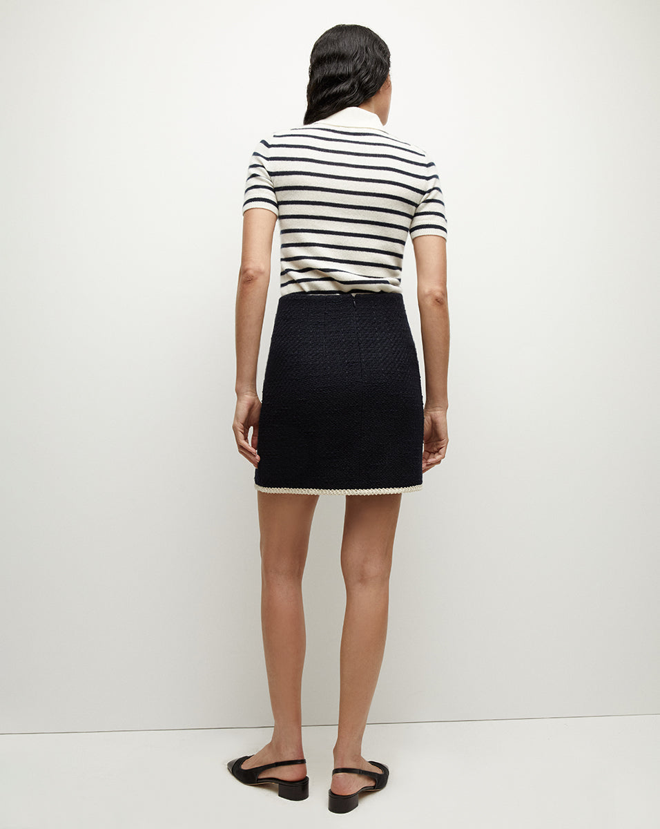 VB Mabel Tweed Jacket & Roman Mini Skirt Set