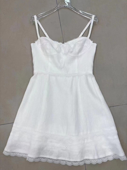 Ref Arya Linen Mini Dress