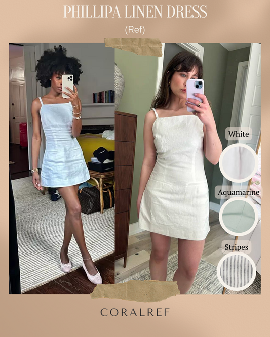 Ref Phillipa Linen Mini Dress