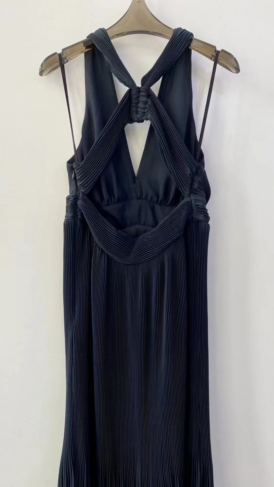 ALC Everly Pleated Maxi Gown Dress