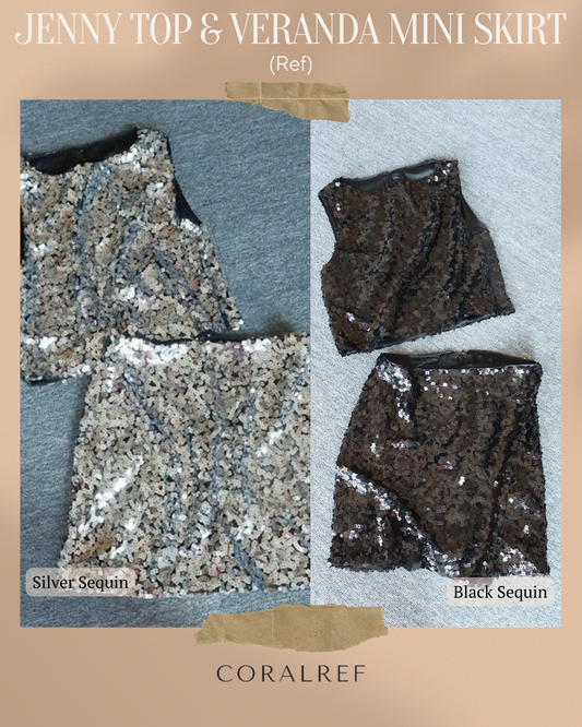 Ref Jenny Top & Veranda Mini Skirt Set