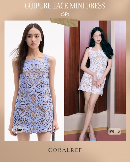 SP Guipure Lace Mini Dress