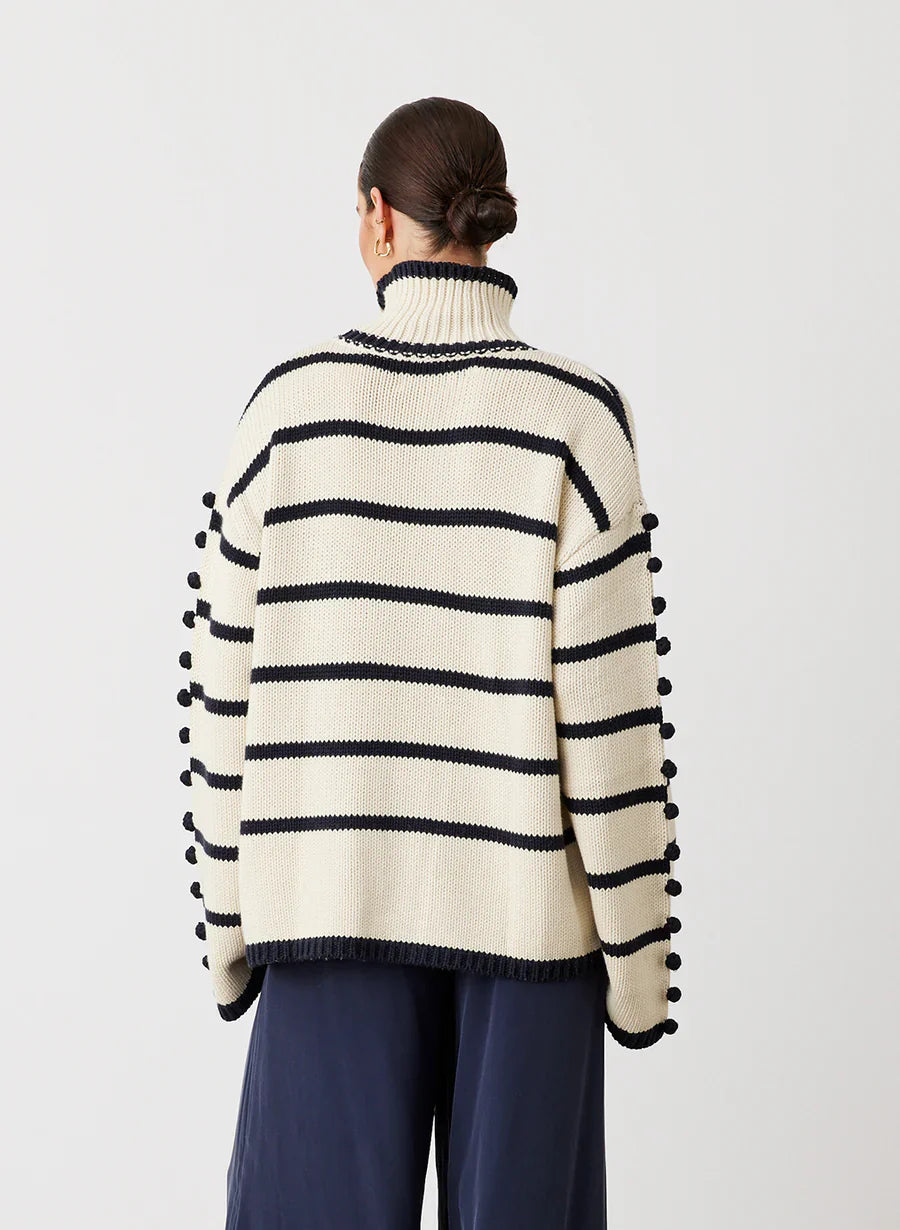 Jsln Maude Cotton Cashmere Knit Sweater