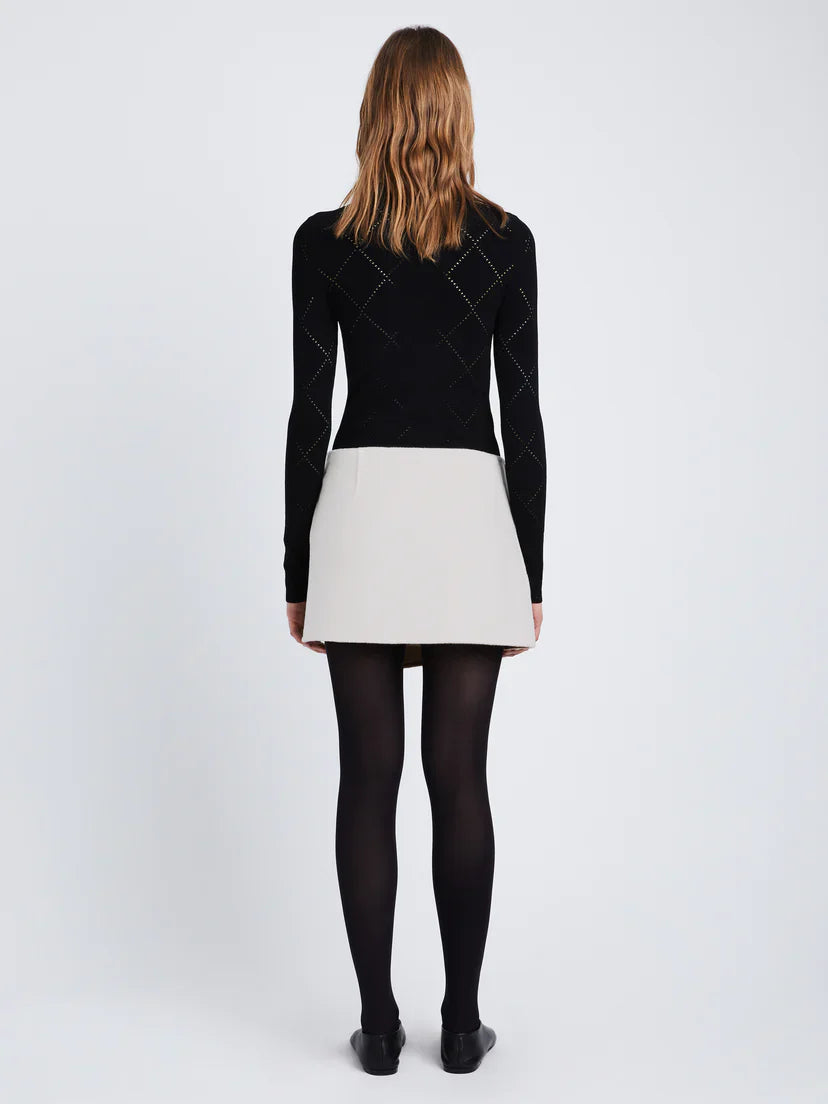 PS Melton Wrap Reversible Mini Skirt