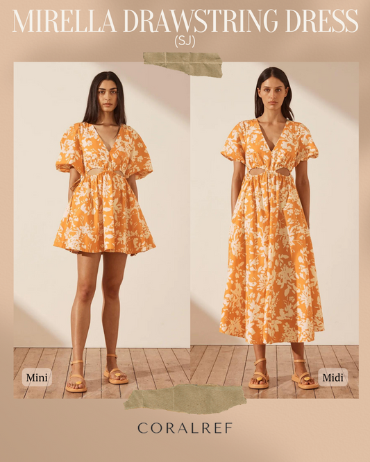 SJ Mirella Drawstring Mini & Midi Dress