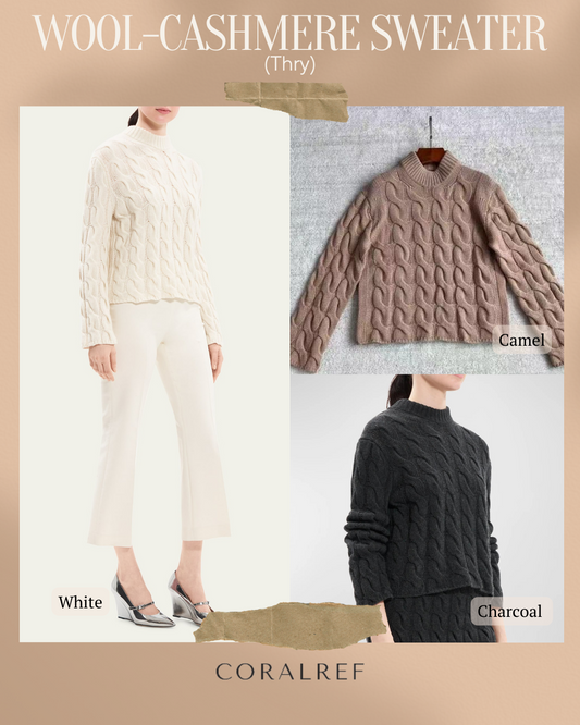 Thry Wool-Cashmere Sweater